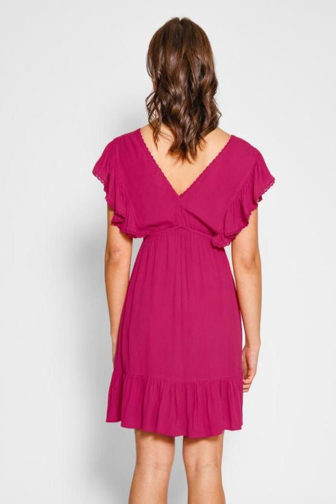 Koy Resort Miami Ruffle Mini Dress